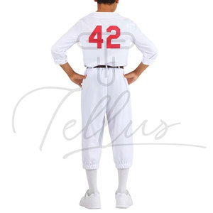Meilleures ventes Ensembles de tenues de baseball pour garçons et jeunes Logo personnalisé imprimé Respirant Vêtements d'équipe 100% polyester Nom de l'équipe personnalisé - Product Image 2