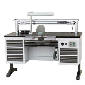 Tavolo da lavoro singolo odontotecnico multifunzione 1.4m banco da laboratorio dentale - Product Image 3