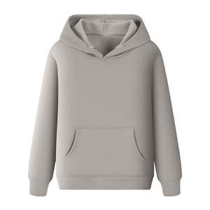 Sudadera con capucha para hombre, de alta calidad, de algodón grueso, liso, pesado, de talla grande - Product Image 1