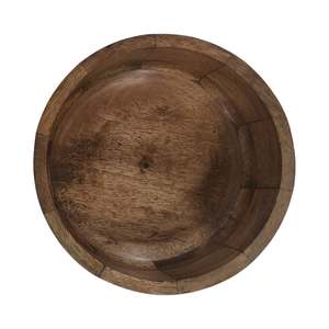 Tazón de Madera Natural para Servir, Tazón de Sopa Hecho a Mano, Decoración de Cocina para Aperitivos - Product Image 6