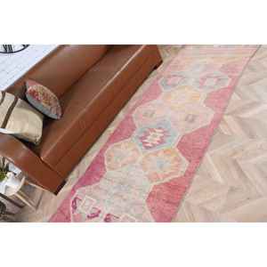 พรมตุรกี, พรมแบบยาวขนาด 3x9.7 ฟุต, พรมสีแดงไล่เฉด - Product Image 3