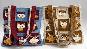 Bolso de Hombro Tejido a Mano con Diseño de Búho, Venta al Por Mayor, Personalizado, para Uso Diario de Mujeres - Product Image 6
