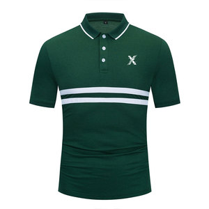 Camiseta de Punto Sólido Transpirable para Hombre, Diseño Casual, Alta Calidad, Suave, Manga Corta, Perfecta para el Uso Diario, Estilo Cómodo - Product Image 1