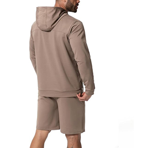 Conjunto Deportivo de Verano para Hombre, Personalizado con Logotipo, Transpirable, Tallas Grandes, Dos Piezas, Camiseta y Pantalones Cortos, Manga Corta, para Adultos - Product Image 3