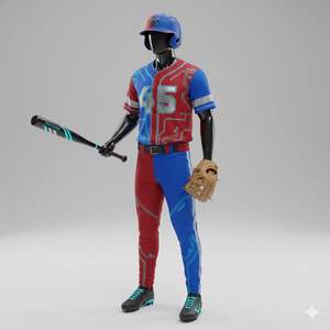 Tenues de baseball sur mesure haute performance pour équipes adultes, imprimées, avec tissu respirant et à séchage rapide - Product Image 2