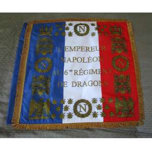 Bandera regimental napoleónica 1er Regimiento de Granaderos de la Guardia Imperial (1er Regimiento de Granaderos de Pie de la Guardia Imperial) - Product Image 2