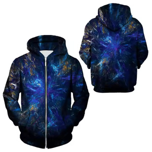100% algodón Casual temporada de invierno Sudadera con capucha patrón sólido secado rápido diseño único sublimación mezclada para cuello con capucha de talla grande - Product Image 5
