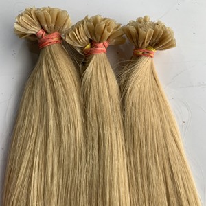 Extensions de cheveux naturels, vente en gros, Double épaisseur, vendeur, 100% cheveux humains Remy, blond, bout plat - Product Image 5