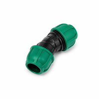 Coude de compression égal à 45 degrés PN12.5 en PP pour tuyaux PE/HDPE, résistant aux UV, raccord anti-fuite, norme DIN, pour l'irrigation agricole