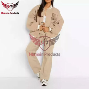 Femmes Vintage Sport Style À Manches Longues Racing Veste Nouveau Design Coton Bomber Baseball Manteau Broderie Respirant Imprimé - Product Image 6