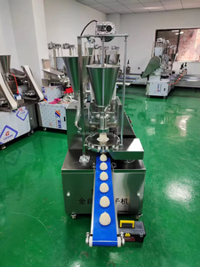 Máquina para hacer <span class=keywords><strong>Momo</strong></span> automática multifuncional ajustable de velocidad de dos cubos/máquina para hacer bollos de vapor/máquina baozi - Product Image 2