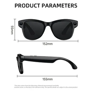 Gafas Inteligentes AOSENWELL M02 ProMax con IA, Cámara de 13MP y 1080P, Resistentes al Agua IPX-5, Traducción en Tiempo Real para Primera Persona - Product Image 3
