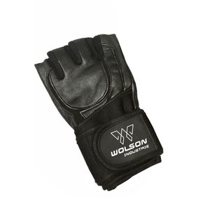 Venta caliente logotipo personalizado guantes de gimnasio cuero levantamiento de pesas equipo de ejercicio para hombres y mujeres uso físico - Product Image 2