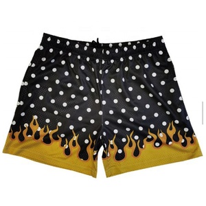 Pantalones cortos de malla de golf elásticos de 4 vías de alta calidad personalizados para hombres, peso ligero 86% nailon 14% Spandex, pantalones cortos para correr Cargo - Product Image 3