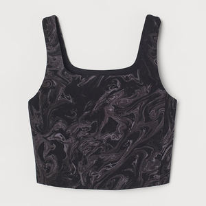 Sujetador deportivo de moda más vendido para mujer Diseño profesional impreso personalizado Transpirable Reversible Calidad fina a precio caliente - Product Image 4