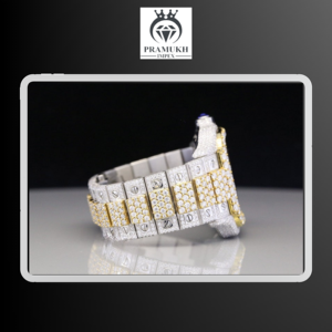 Reloj de Diamantes VVS Unisex, Cuadrado, Estilo Hip Hop, Completamente de Diamantes, Acero Inoxidable, Automático, Diseño de Lujo, Reloj Antiguo, Joyería - Product Image 3