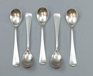 High-quality <b>Mirror</b> Polish Stainless Steel Children's Spoon Set of 6 Cute Kids Spoon Tea Spoon S. Steel Flatware Set with Polish - Product Image 4
