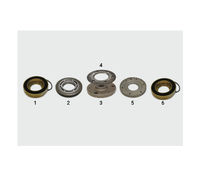 CODE 504 Moteur de démarrage, rotor, frein, aimant pour machine à tisser Dobby (SOMET Looms) Neuf, avec roulement de moteur breveté, chaque pièce