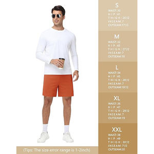 Pantalones cortos de lana para hombre, estilo casual, tela de algodón, tacto suave, cintura elástica, estilo relajado de verano - Product Image 5