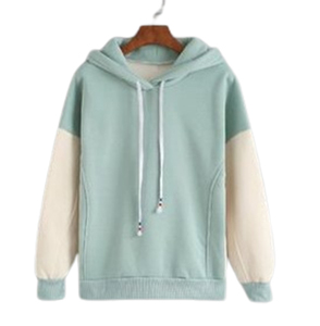 Vente en gros – Sweat à capuche décontracté pour femme, imprimé, tricoté, 100 % coton molletonné 320 g/m², coupe oversize, anti-rétrécissement, anti-boulochage, collection automne - Product Image 6