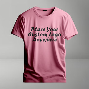 เสื้อยืดคอกลมผ้าคอตตอนสีขาวสำหรับผู้ชายขนาดใหญ่ออกแบบลายด้านหลังได้ตามต้องการสำหรับเสื้อผ้าแนวสตรีทและแบรนด์แฟชั่นขายส่ง - Product Image 4