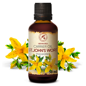 Aromatika Aceite de Hipérico 50ml, Extracto de Hypericum Perforatum en Aceite de Oliva para Acné, Boils y Piel Problemática - Product Image 1