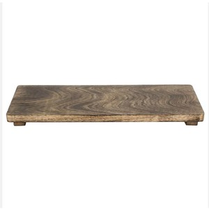 Plateaux décoratifs en bois naturel Décoration de table Bougies de service et d'affichage Prix de gros d'usine - Product Image 2