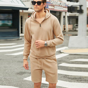 OEM Custom Printed <b>Short</b> Tracksuits High Quality Baggy Hoodie and <b>Shorts</b> Set Two Piece <b>Men</b> 100% Cotton <b>Men</b> - Product Image 3