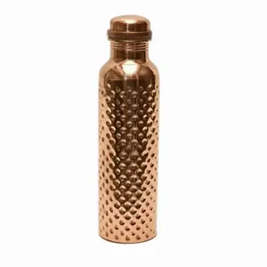 100% Pure Copper <b>Water</b> <b>Bottle</b> 1000 ml Hot Sale With Copper <b>Bottle</b> Printed for Drinking <b>Water</b> <b>1</b> <b>Litre</b> From India - Product Image 1