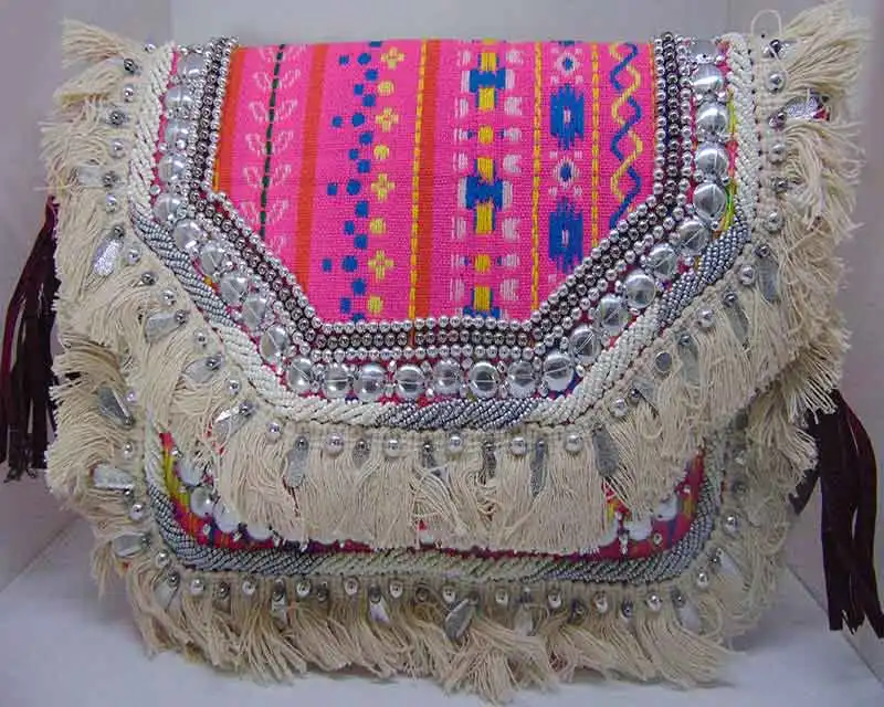 Banjara Indian Vintage Tribal Boho Gypsy Ethnic Clutch Boho bag Clutch Purse Evening Bag Women Purple Velvet Silver Gold Blue
