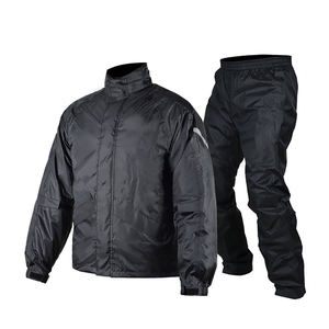 Traje de lluvia de bolsillo personalizado de alta calidad impermeable transpirable reflectante traje de lluvia impermeables para adultos - Product Image 2