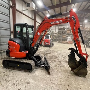 จัดส่งเร็วสำหรับ Kubota KX057-4รถขุดขนาดเล็ก5.5ton รถขุดเหมืองแร่เครื่องขุดดินเครื่องยนต์ญี่ปุ่นทำติดตามสำหรับ Kubota รถขุดขนาดเล็ก - Product Image 6