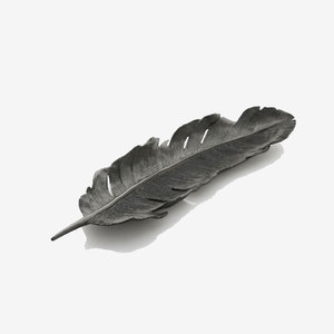 Plato de aluminio fundido dorado para 2 joyas, plato de baratija de Metal, soporte de anillo en forma de hoja, organizador de joyas, bandeja para platos de tocador - Product Image 6