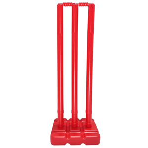 Ensemble de cricket en plastique robuste pour portillon de cricket de jeu de plage intérieur et extérieur - Product Image 1