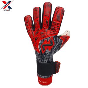 Gants de gardien de but en cuir personnalisés - Utilisation professionnelle en extérieur, haute qualité, protection complète des doigts, imperméables, poignet réglable - Product Image 4