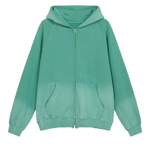 เสื้อฮู้ดดี้พิมพ์ลายดิจิตอลสำหรับผู้ชาย ผ้าฝ้ายพรีเมียม 100% สไตล์วินเทจ ใส่ได้ในฤดูหนาว ระบายอากาศได้ดี รับทำโลโก้ตามสั่ง ผลิตแบบ OEM ขั้นต่ำ 10 ชิ้น - Product Image 1
