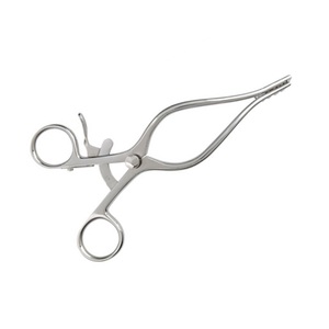 Écarteur courbé à retenue automatique pour adulte Mollison Écarteur manuel 4 en 4 dents avec matériau en acier inoxydable - Product Image 6