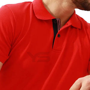 Algodón/Spandex informal de verano de alta calidad mezclado para Polo para hombre Jersey transpirable logotipo personalizado bordado manga corta fina - Product Image 2