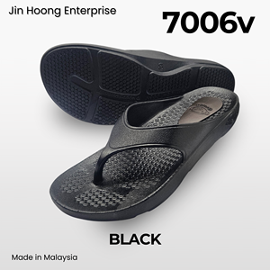 @migo Sandalias Flip-Flop para Mujer 7006v Negras Cómodas Ligeras Transpirables Suela Antideslizante Resistentes al Agua Tacón de 2cm Hechas en Malasia - Product Image 3