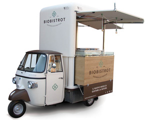 Piaggio Ape, Equipo Agrícola Móvil de Acero para Café y Alimentos, Superficie Galvanizada, Rodamientos de Bolas, Amarillo, Garantía de 3 Años, Carga de 200 kg - Product Image 2