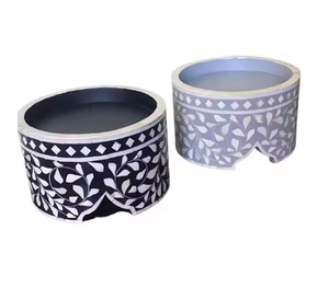 High Quality Bone Inlay <b>Wooden</b> <b>Cake</b> <b>Stand</b> for Birthday and Wedding Handcrafted in India - Product Image 1