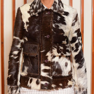 Veste en cuir de vache véritable pour homme, best-seller, style urbain, imperméable, écologique, personnalisable, haute qualité, hiver - Product Image 5