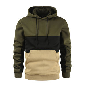 Sudadera con capucha de gran tamaño para hombre de alta calidad, logotipo personalizado, cremallera, ropa de calle informal, nuevo diseño, ropa de invierno Hip Hop - Product Image 3