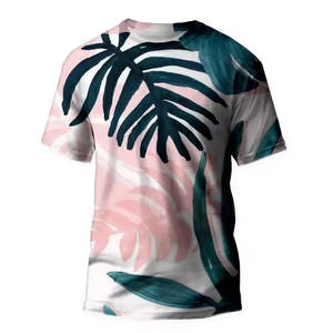 เสื้อยืดสำหรับผู้ชายเสื้อยืดระบายอากาศแบบซับลิเมชันสำหรับ3D กีฬาผ้าโพลีเอสเตอร์แห้งเร็วแบบกำหนดเอง - Product Image 1