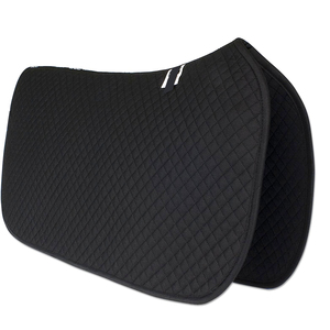 Tapis de selle occidentaux matelassés de qualité supérieure à bas quantité minimale de commande pour la fabrication d'équipements équins de produits équestres de chevaux du Pakistan - Product Image 1