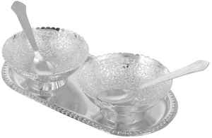 High Quality Handmade Antique Wedding German Silver Brass <b>Bowl</b> <b>Set</b> - Product Image 3