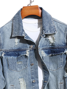 Chaquetas vaqueras para hombre de último diseño disponibles de fábrica a precio asequible para chaquetas vaqueras para hombre - Product Image 3