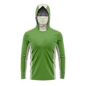 Sweat à capuche de pêche personnalisé à séchage rapide en polyester avec impression par sublimation, faible MOQ, protection UPF 50 - Product Image 4