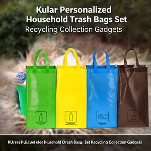 Set di Sacchetti per Rifiuti Domestici Personalizzati Kunar, Accessori per la Raccolta Differenziata - Product Image 3