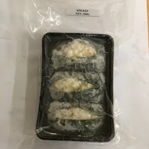 Arroz pegajoso vietnamita con maíz 15,8 oz 450g Arroz pegajoso congelado con fabricante de maíz - Product Image 1